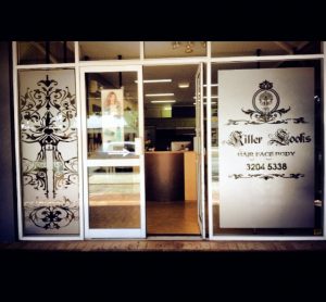 salon front salon front